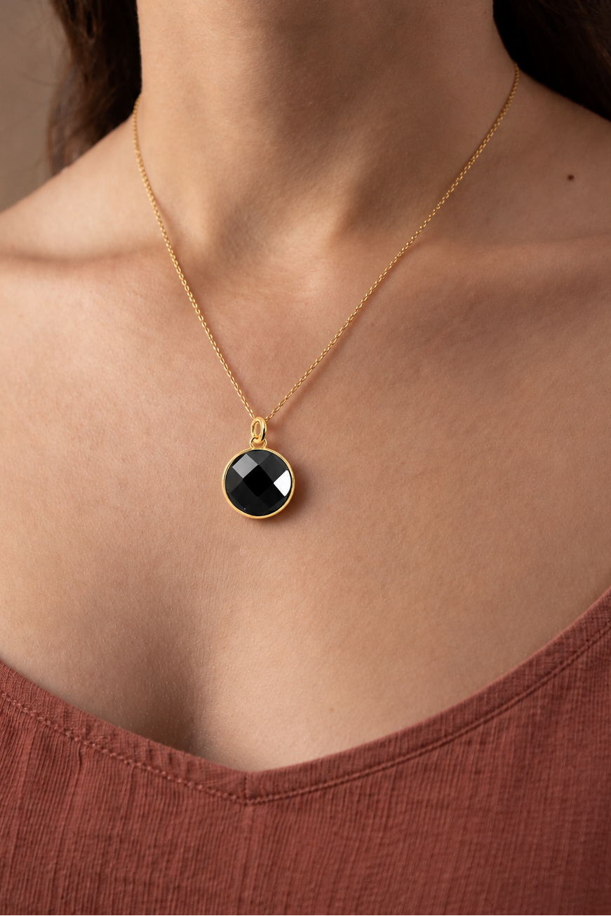 Round Disk Charm, Dusk