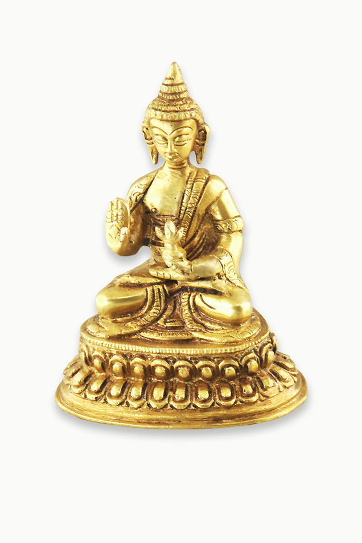 Sivalya Blessings Medicine Buddha Brass Statue 4.5 inches