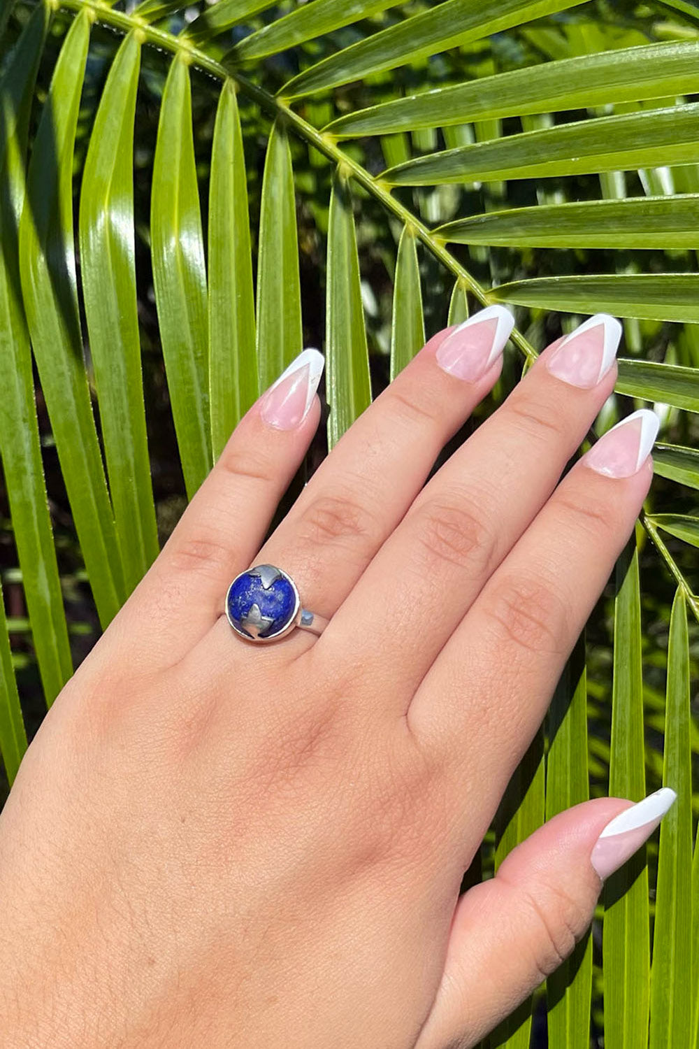 Sivalya Lapis Lazuli Cabochon Ring - Spellbinder