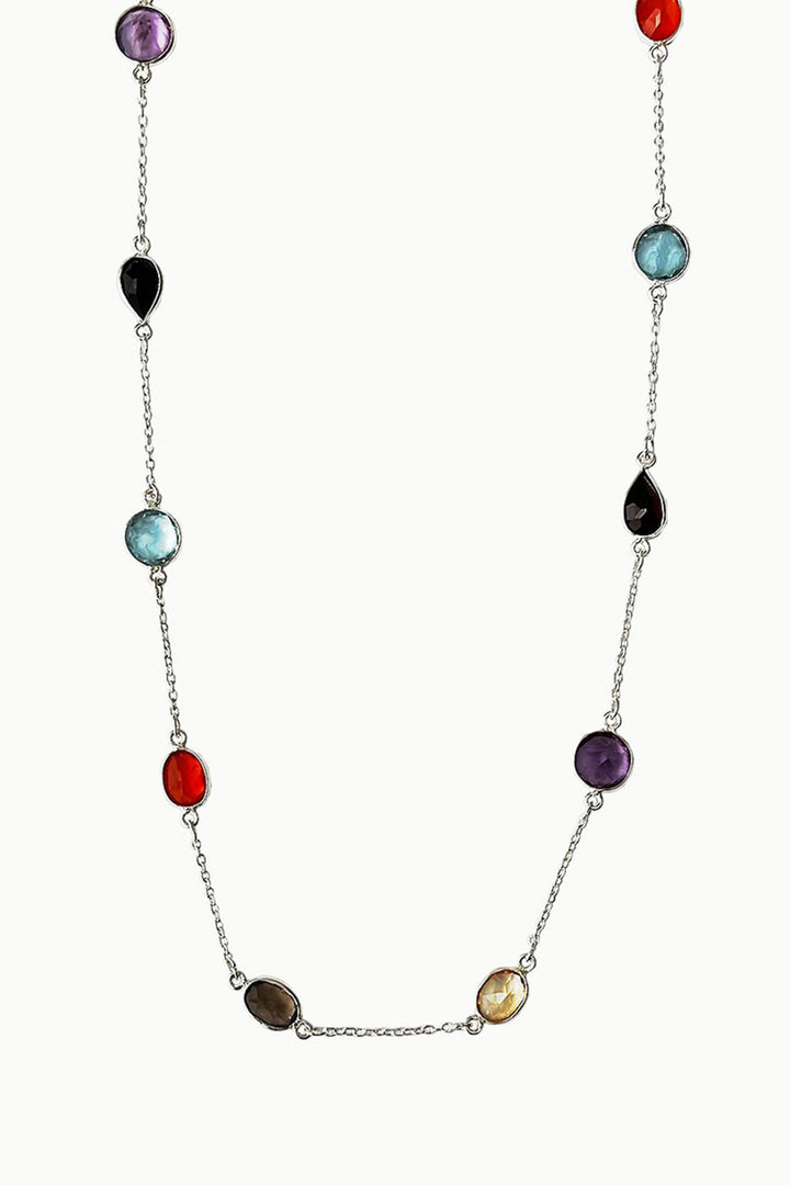 Sivalya Celestial Multi Gemstone Necklace