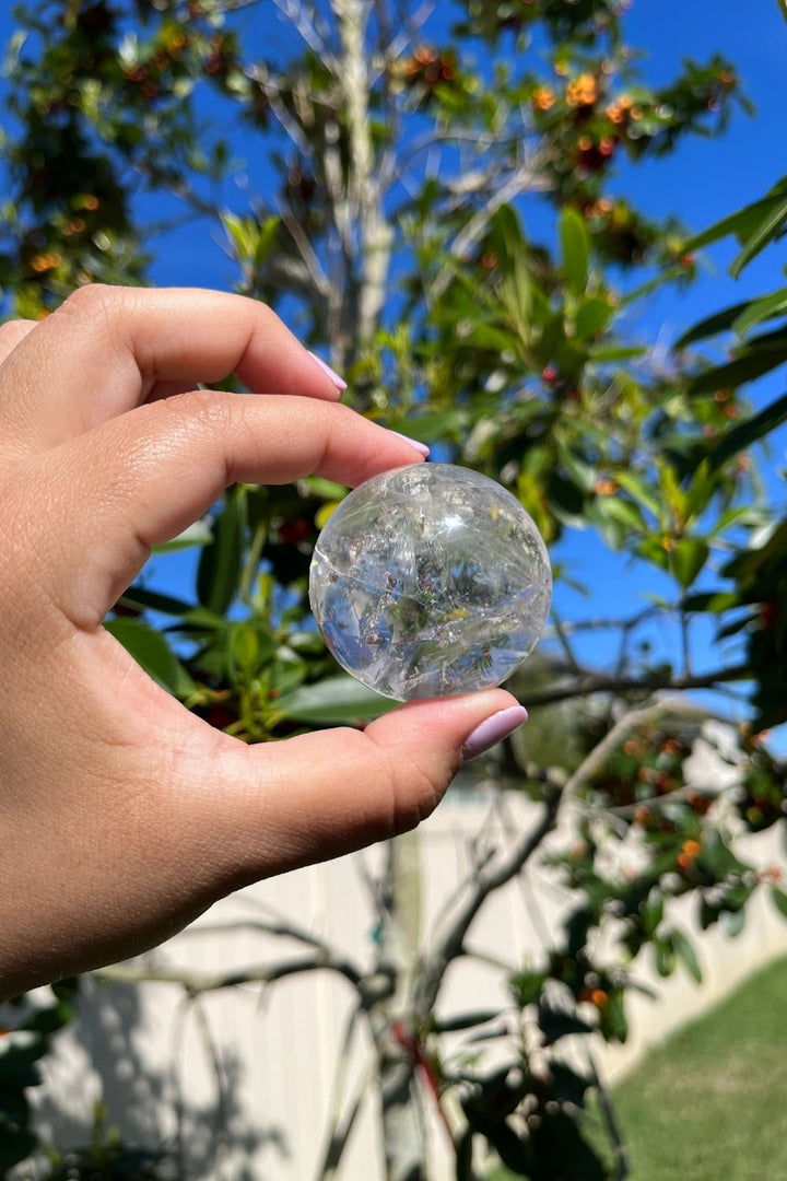 Clear Quartz Crystal Sphere #2