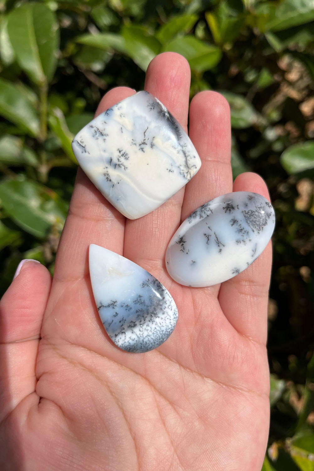 Dendritic Opal Cabochon