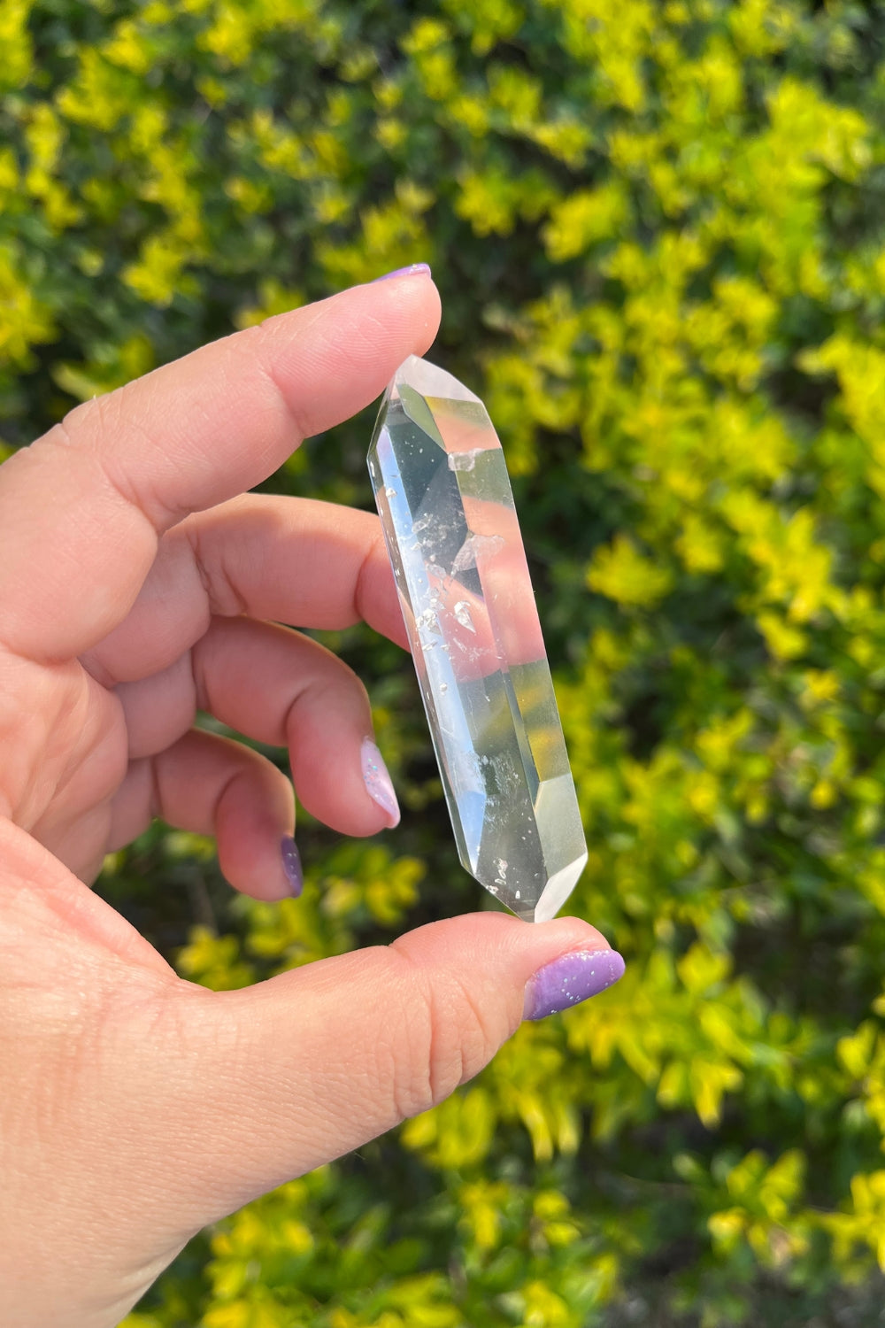 Clear Quartz Double Terminated Crystal Point
