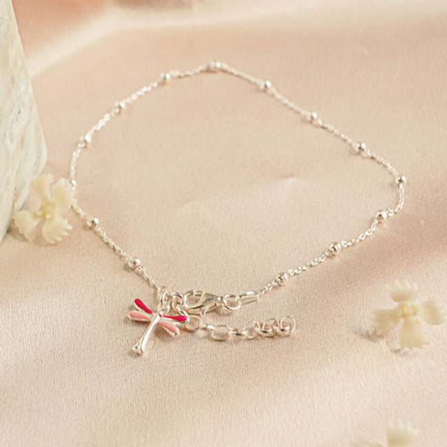 Mia Dragonfly Anklet