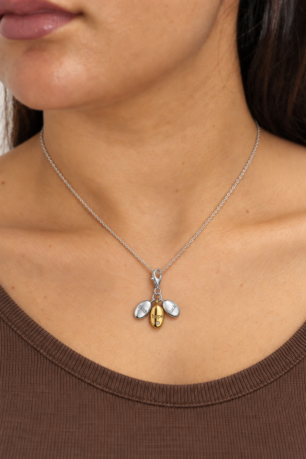 Faith, Hope and Luck Charm
