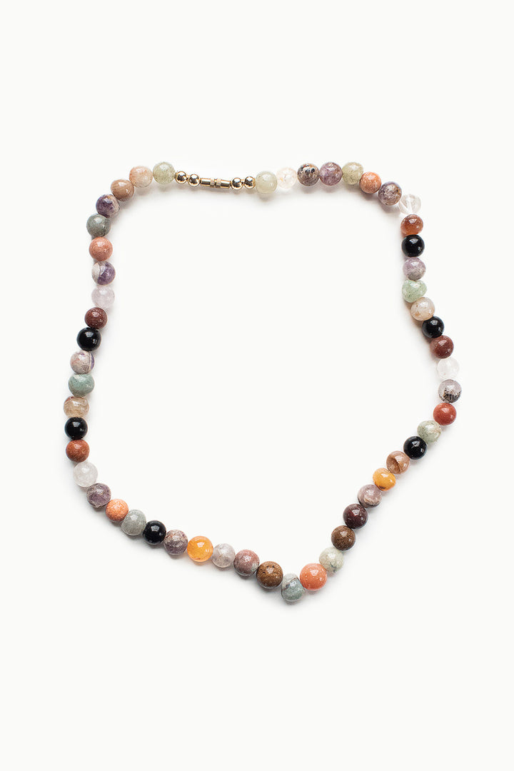 Sivalya Flowing Energy Chakra Gemstones Necklace