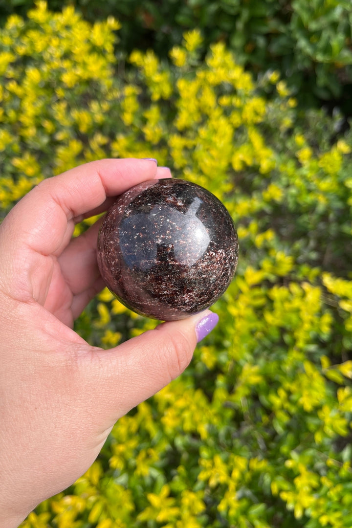 Hessonite Garnet Sphere