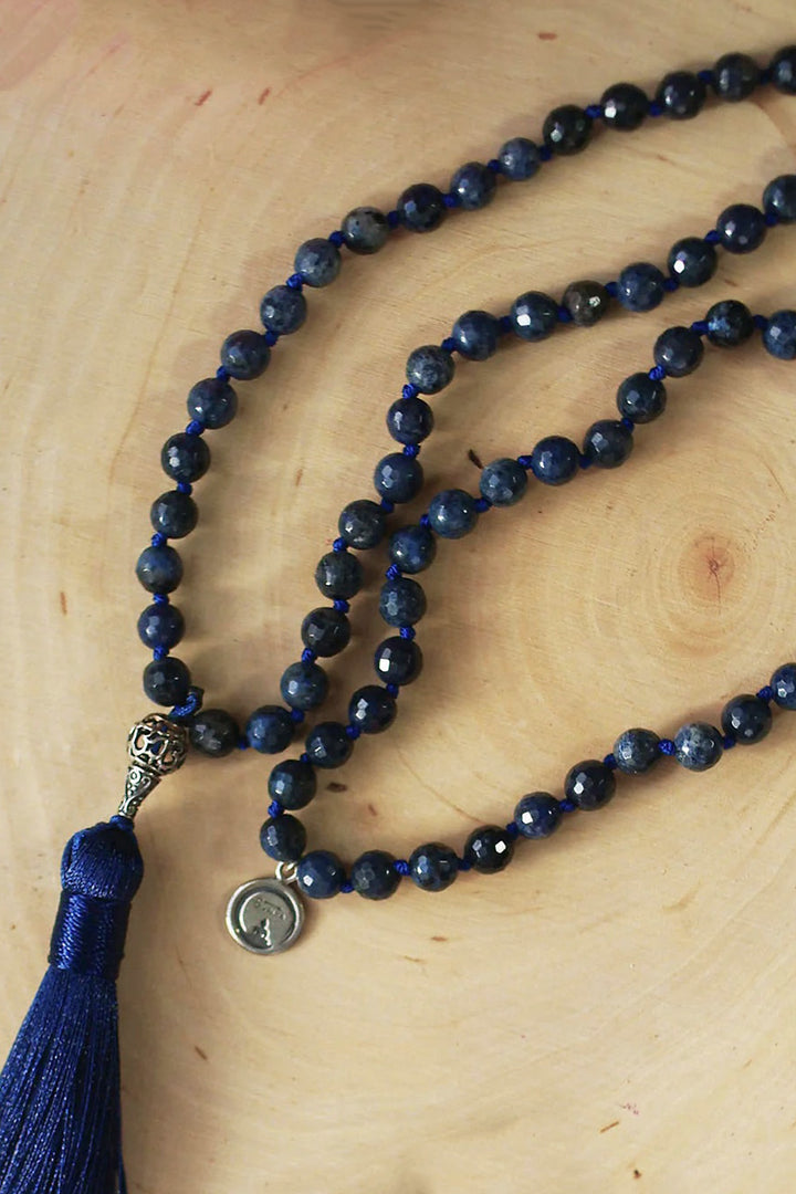 Sivalya Guided by Goddess Lapis Lazuli Mala