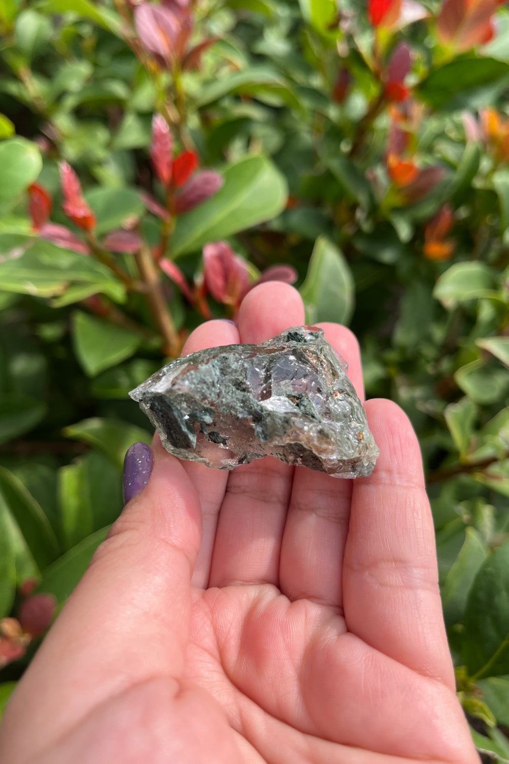 Himalayan Samadhi Quartz Cluster Chloride Inclusion #10