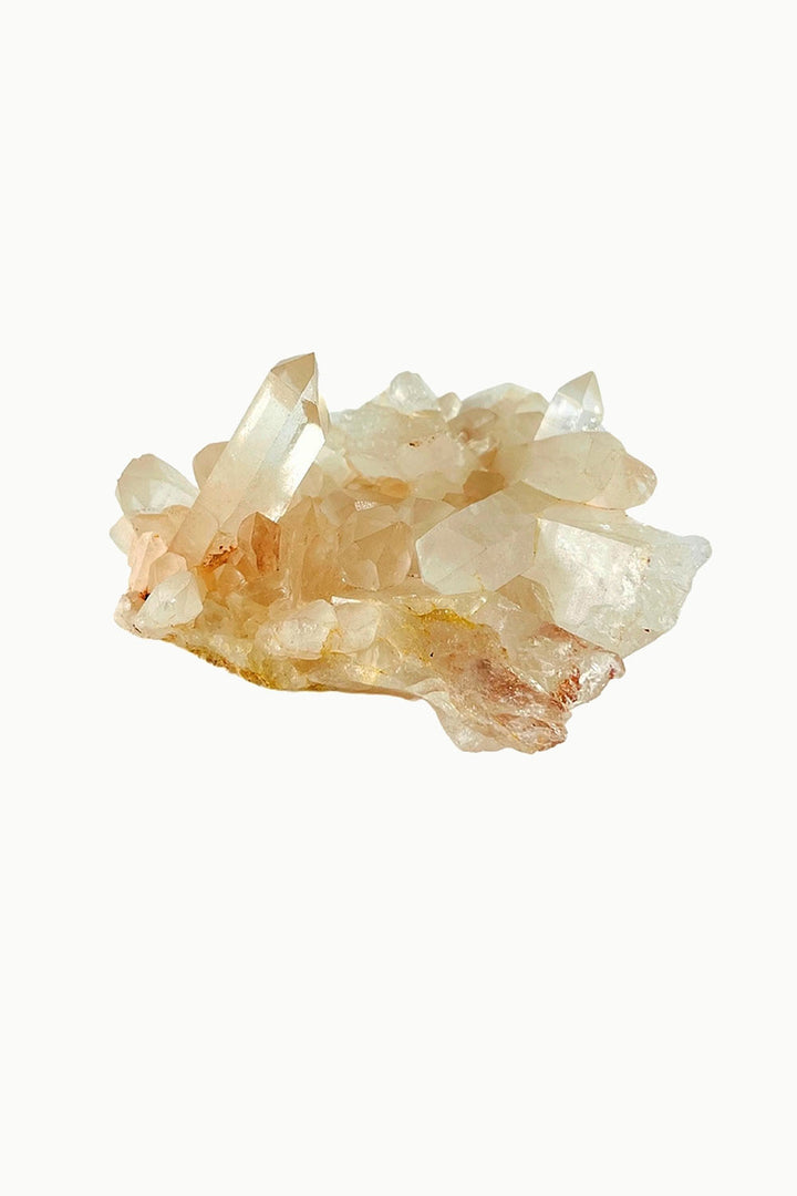 Himalayan Pink Samadhi Quartz Cluster #8