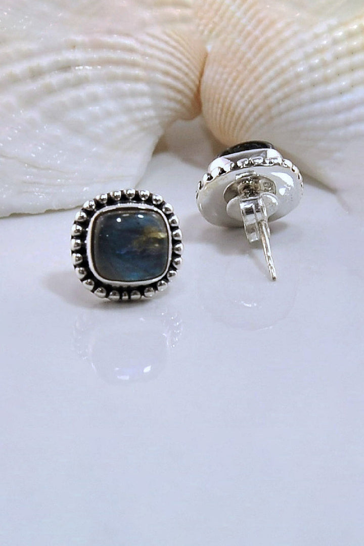 Sivalya Labradorite Studs Post Earrings