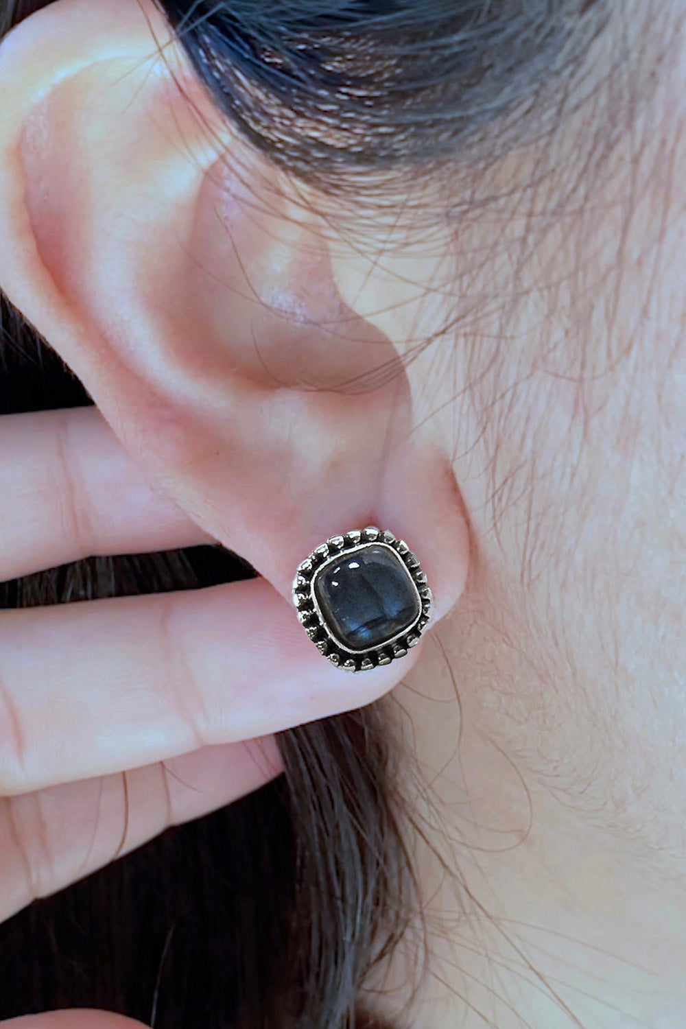 Sivalya Labradorite Studs Post Earrings