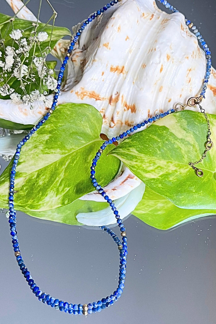 Sivalya Lapis Lazuli Beads Necklace