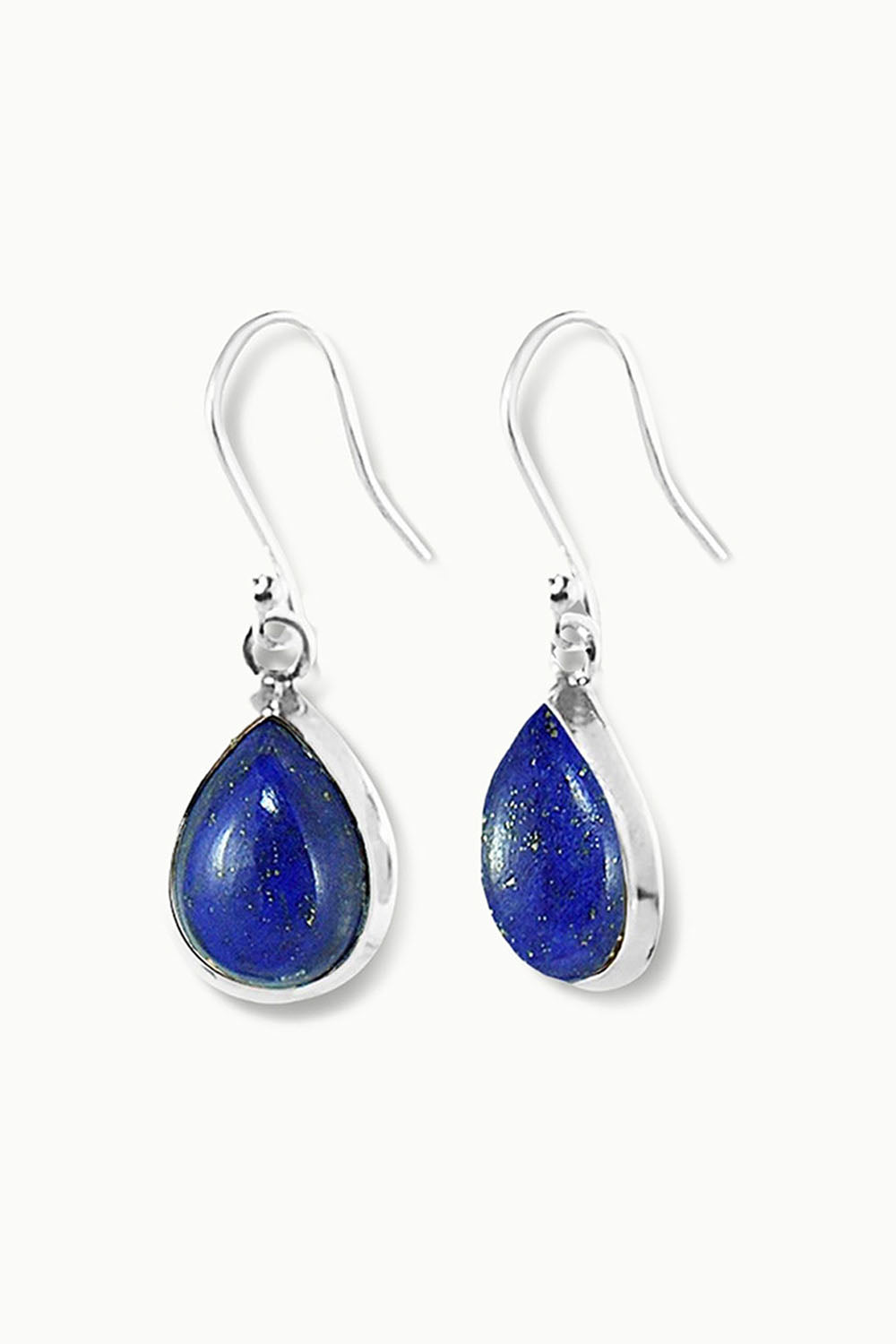 Sivalya Lapis Lazuli Silver Earrings- Bliss