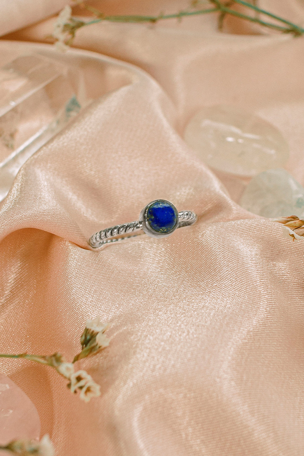 Sivalya Lapis Lazuli Solitaire Ring - Bijoux