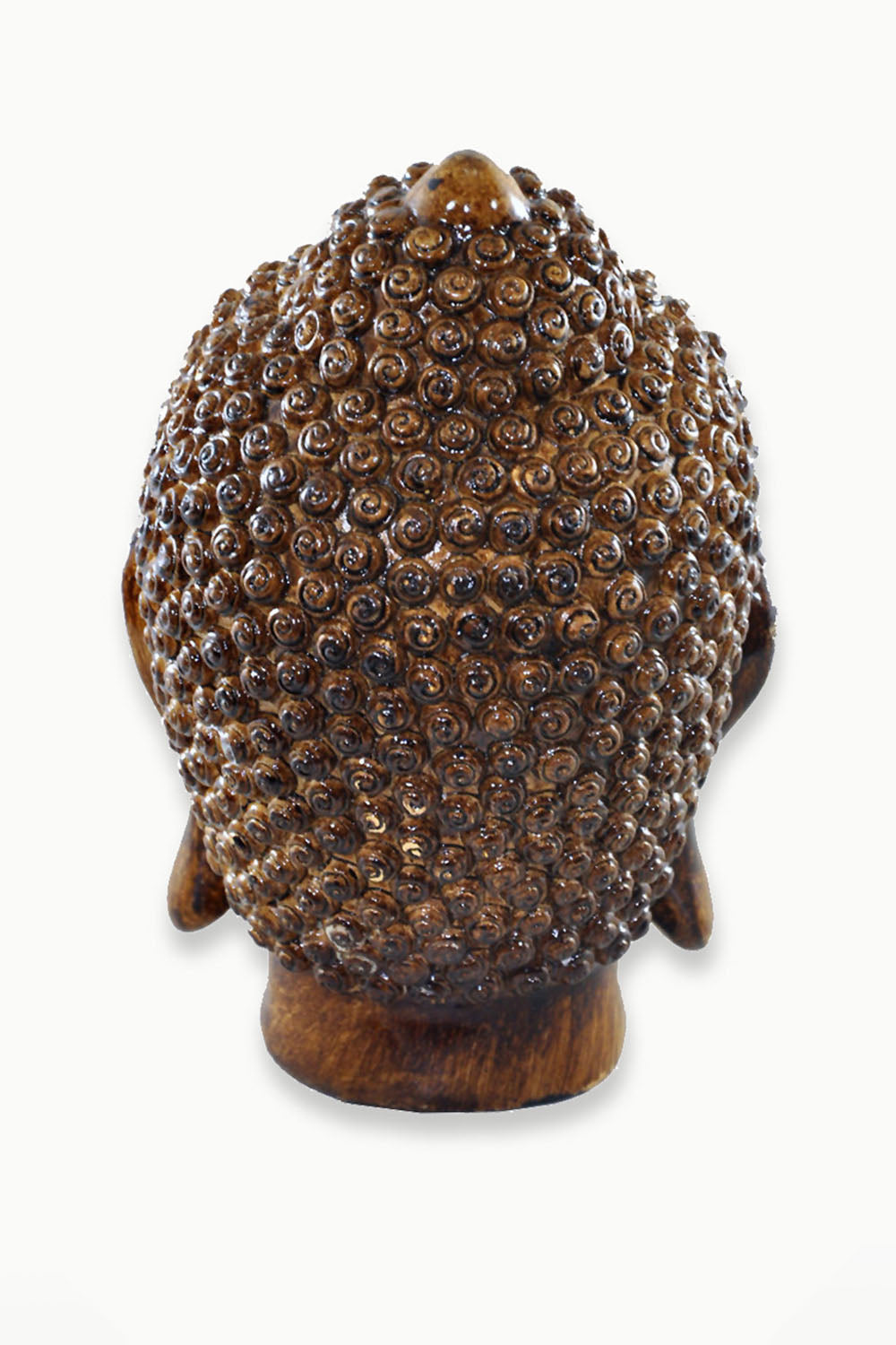 Sivalya Mahogany Wooden Buddha Head Statue