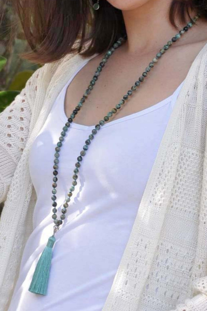 Sivalya Divine Feminine Empowerment Malachite Mala