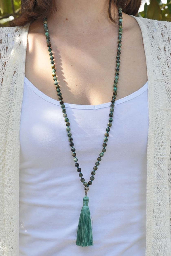 Sivalya Divine Feminine Empowerment Malachite Mala