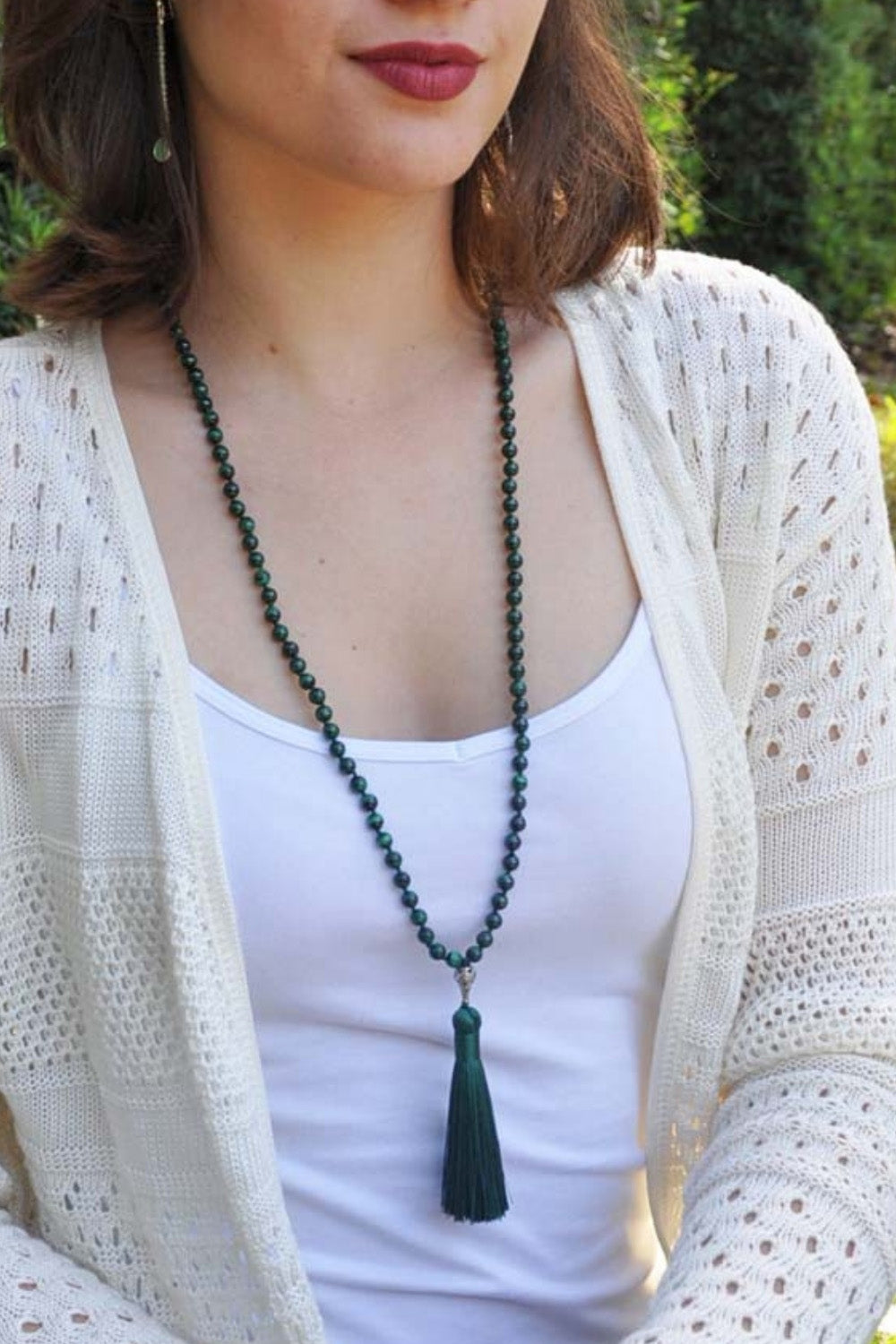 Sivalya Divine Feminine Empowerment Malachite Mala