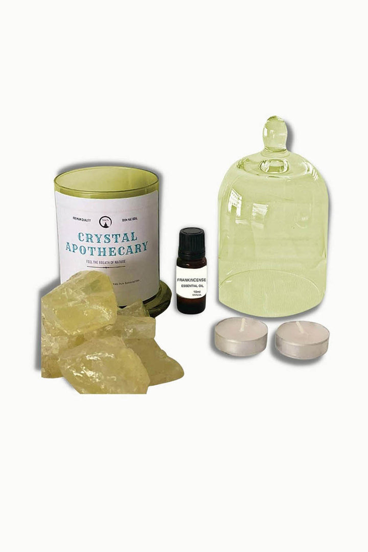 Manifesting Abundance - Citrine and Frankincense Oil Crystal Oil Diffuser