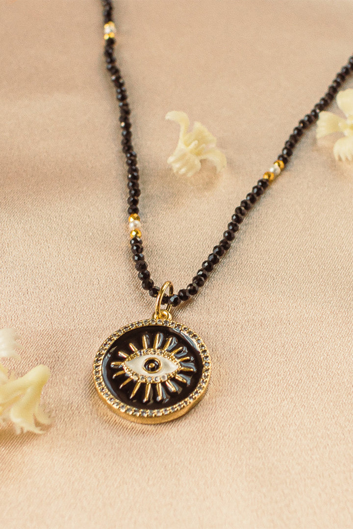 Sivalya Midnight Protection Evil Eye Necklace