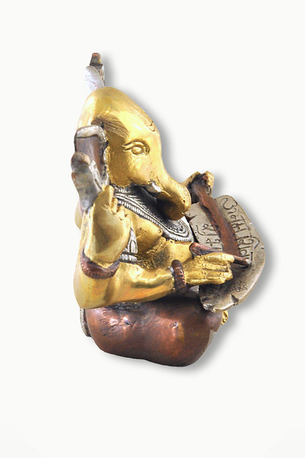 Sivalya Mighty Lord Ganesha Brass and Copper Statue