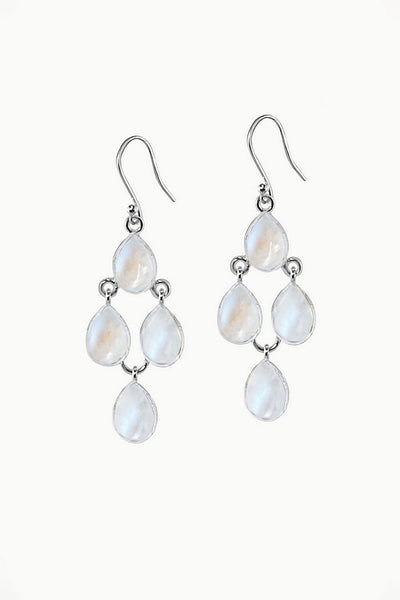 Dew Drops Earrings, Mist