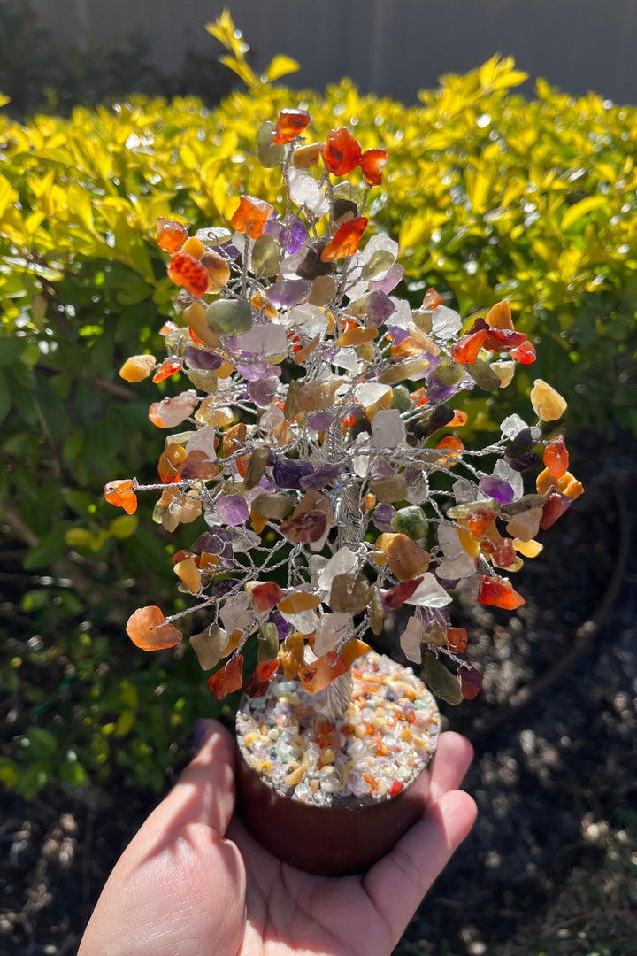 Multi-Stone Crystals Feng Shui Tree of Life