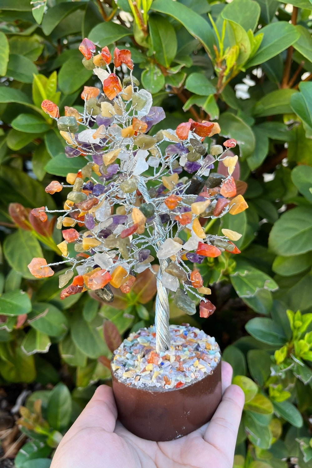 Multi-Stone Crystals Feng Shui Tree of Life