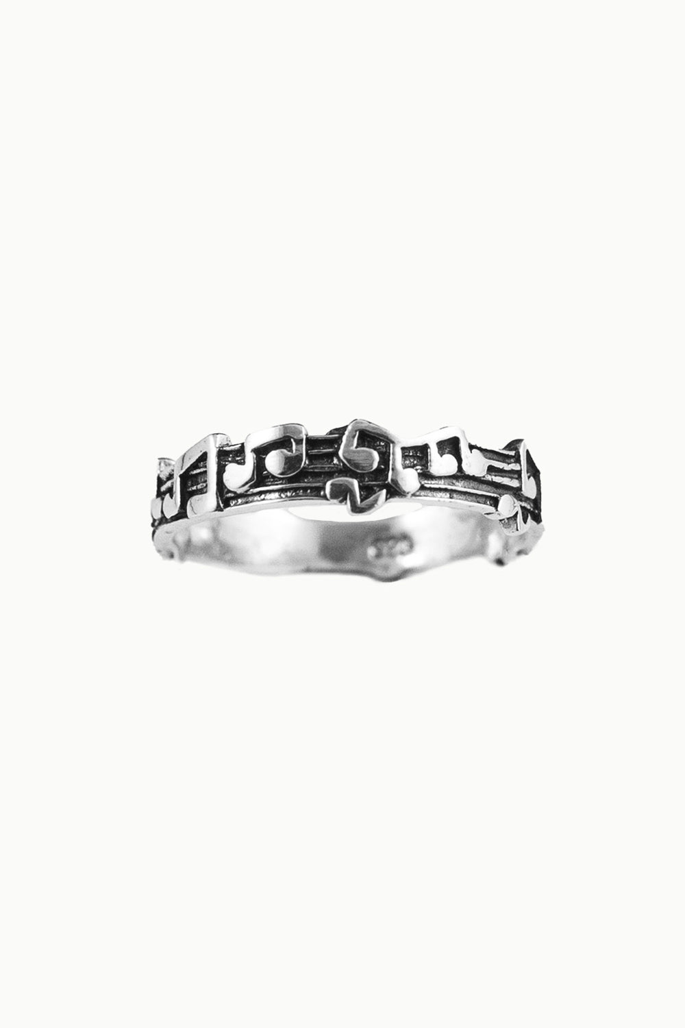Sivalya Musical Notes Ring Sterling Silver