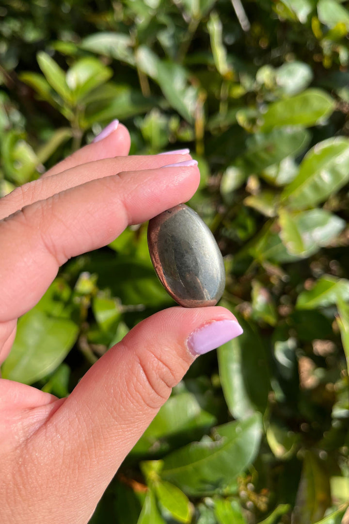 Gold Sheen Obsidian Cabochon