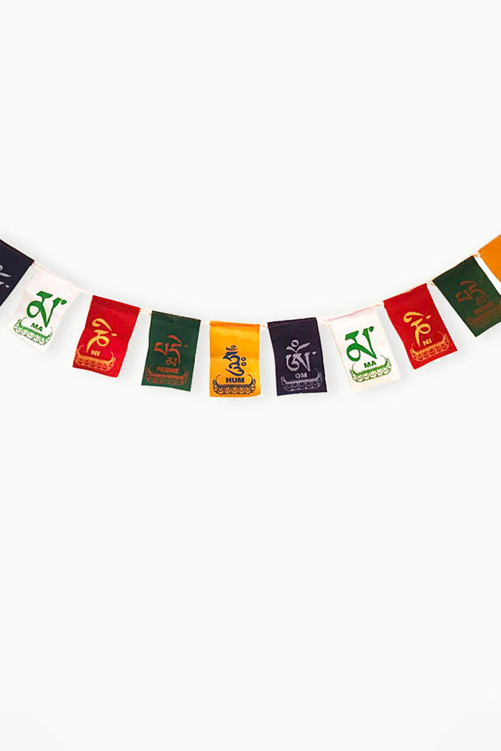 Sivalya Om Mani Padme Hum Tibetan Prayer Flags