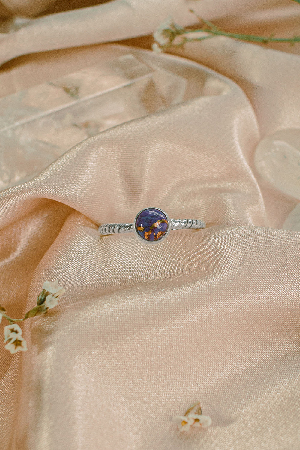 Sivalya Purple Turquoise Ring - Bijoux