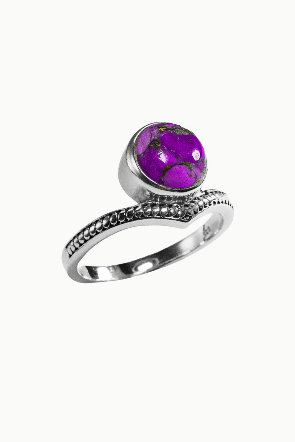 Sivalya Purple Turquoise Tiara Ring