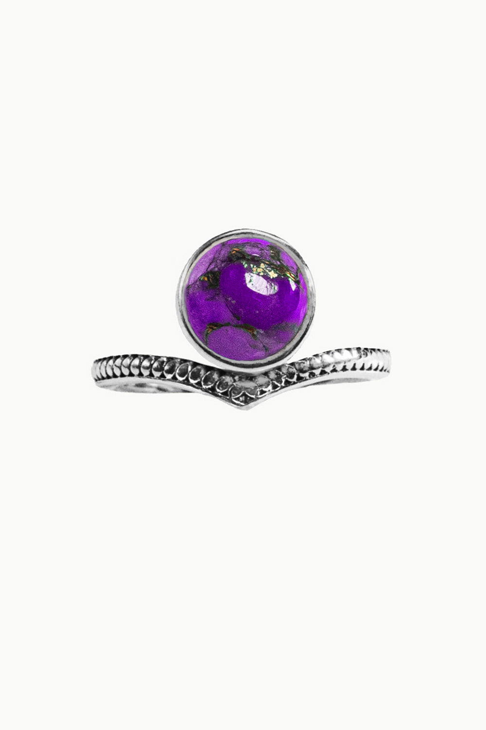Sivalya Purple Turquoise Tiara Ring