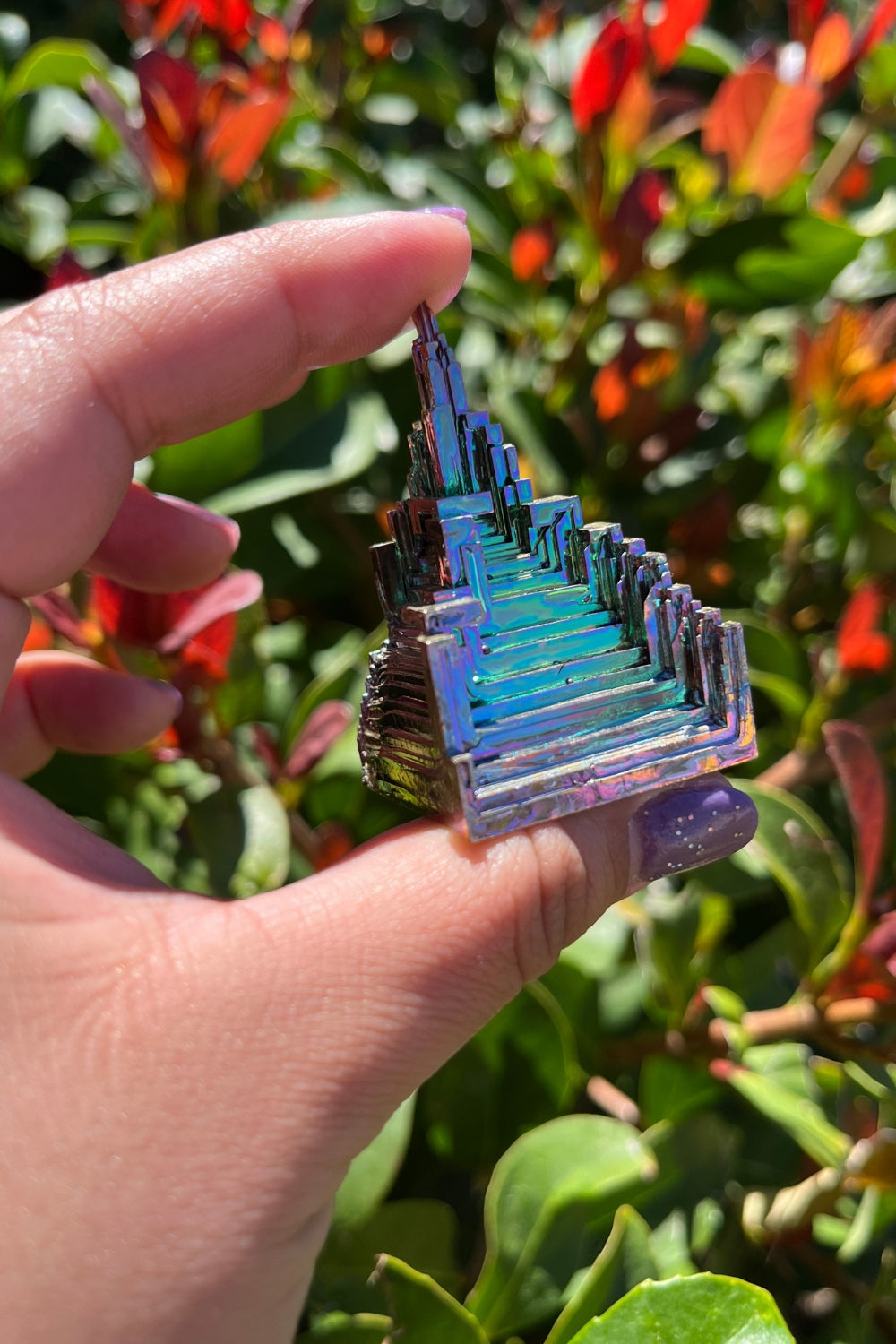 Rainbow Aura Bismuth Cluster #1