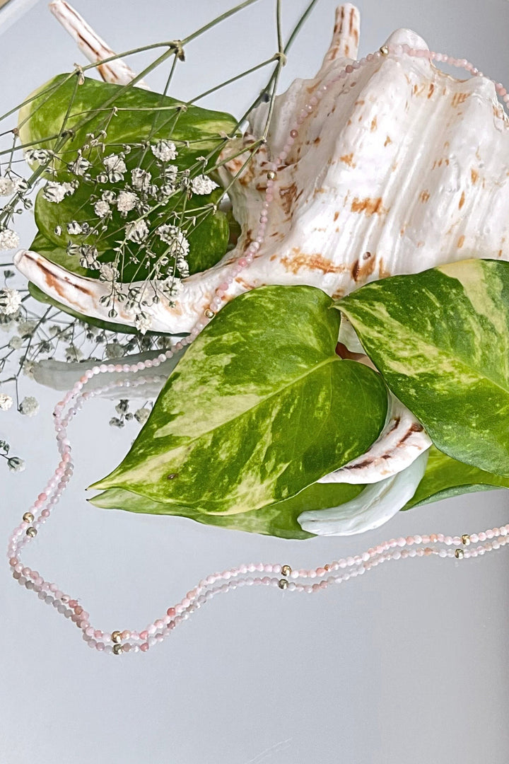 Sivalya Rhodochrosite Beads Necklace