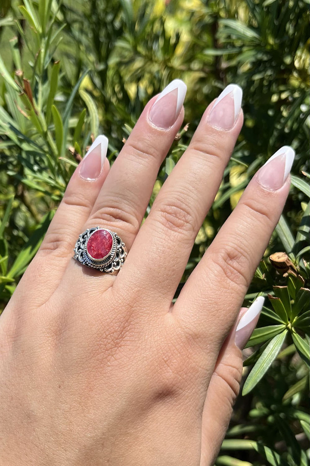 Sivalya Raw Ruby Statement Ring - Royalty