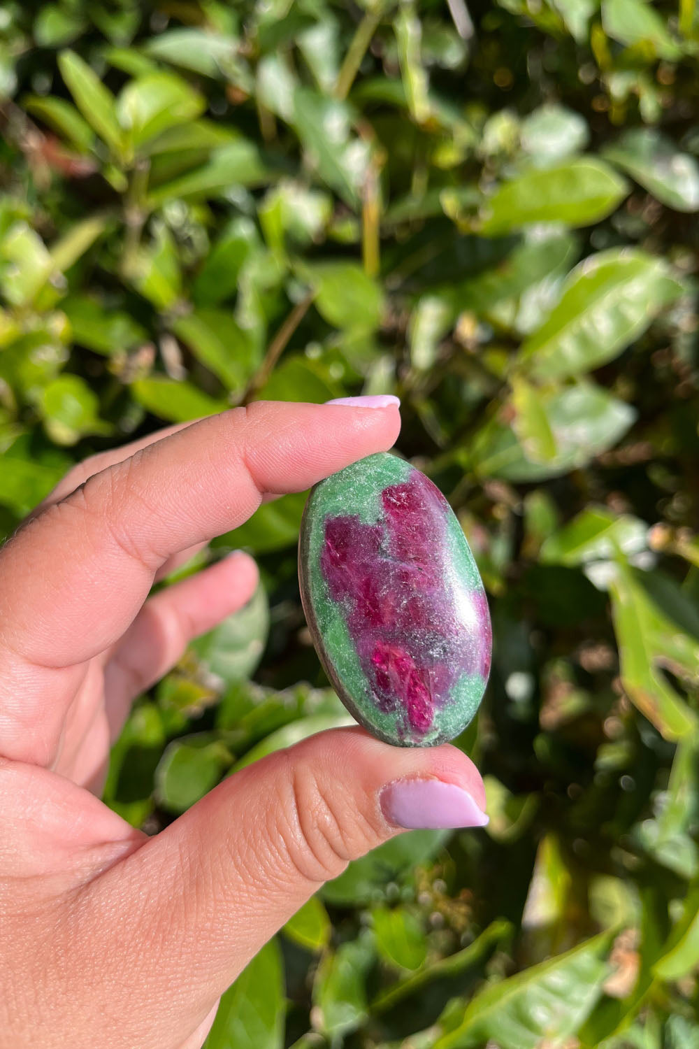 Ruby Zoisite A Grade Cabochon