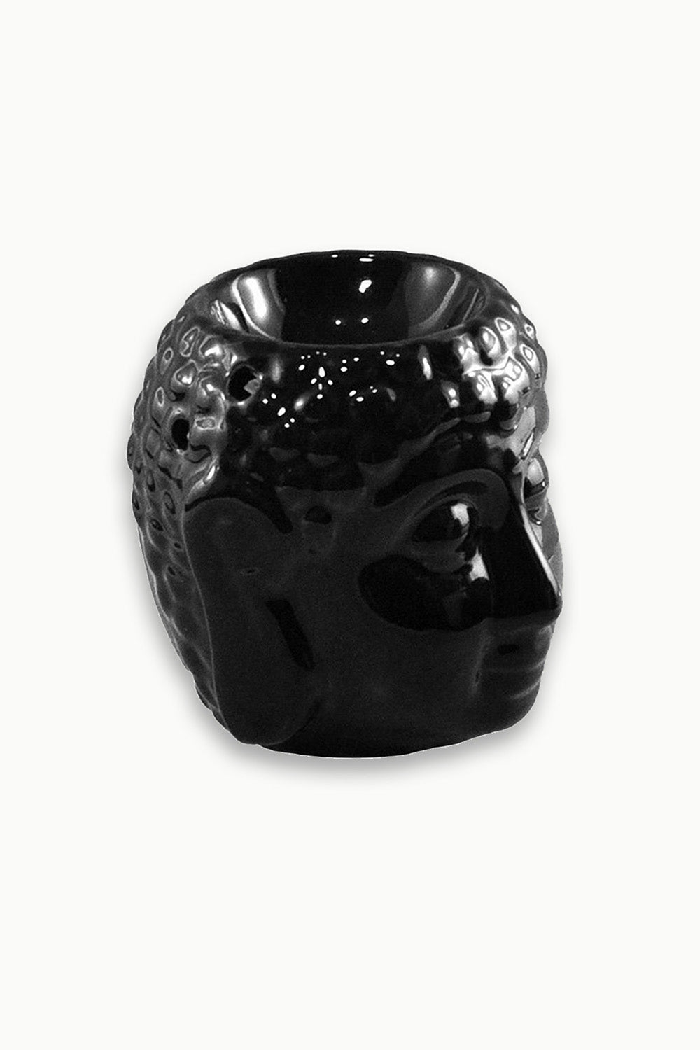 Serene Buddha Essential Oil Diffuser Black Ceramic