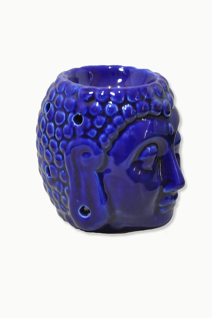Serene Buddha Essential Oil Diffuser Blue Ceramic