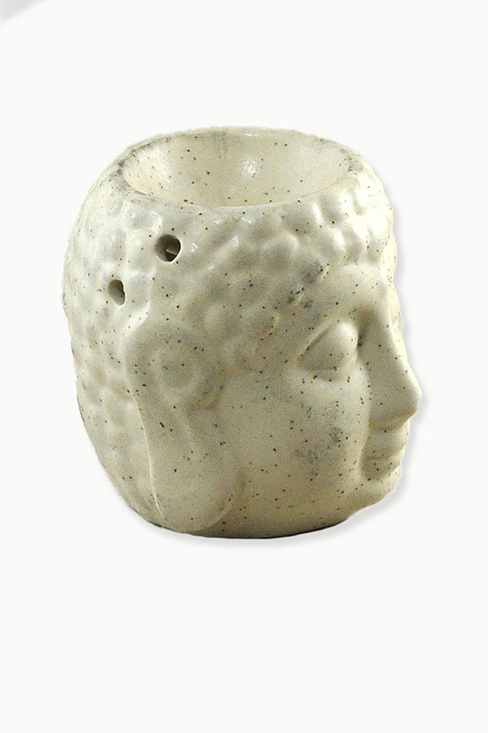 Serene Buddha Essential Oil Diffuser White Ceramic