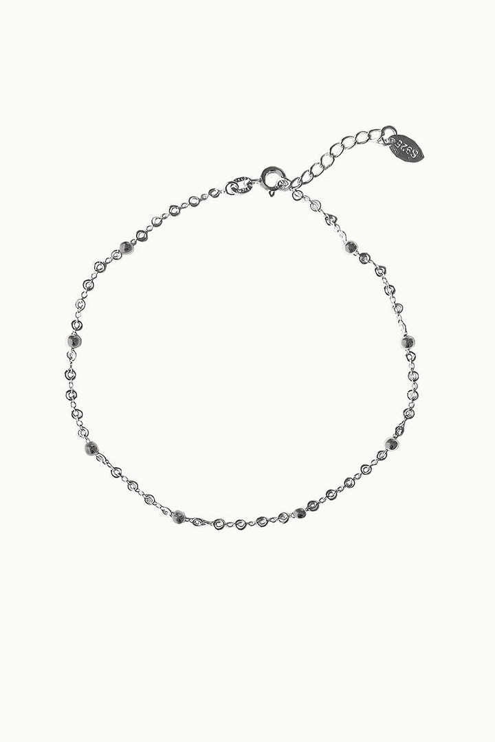 Sivalya Shimmer Sterling Silver Anklet