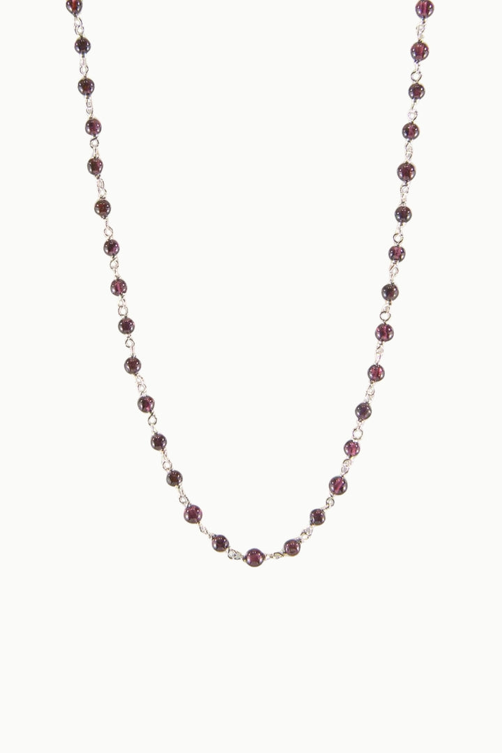 Sivalya Eternal Links Garnet Necklace