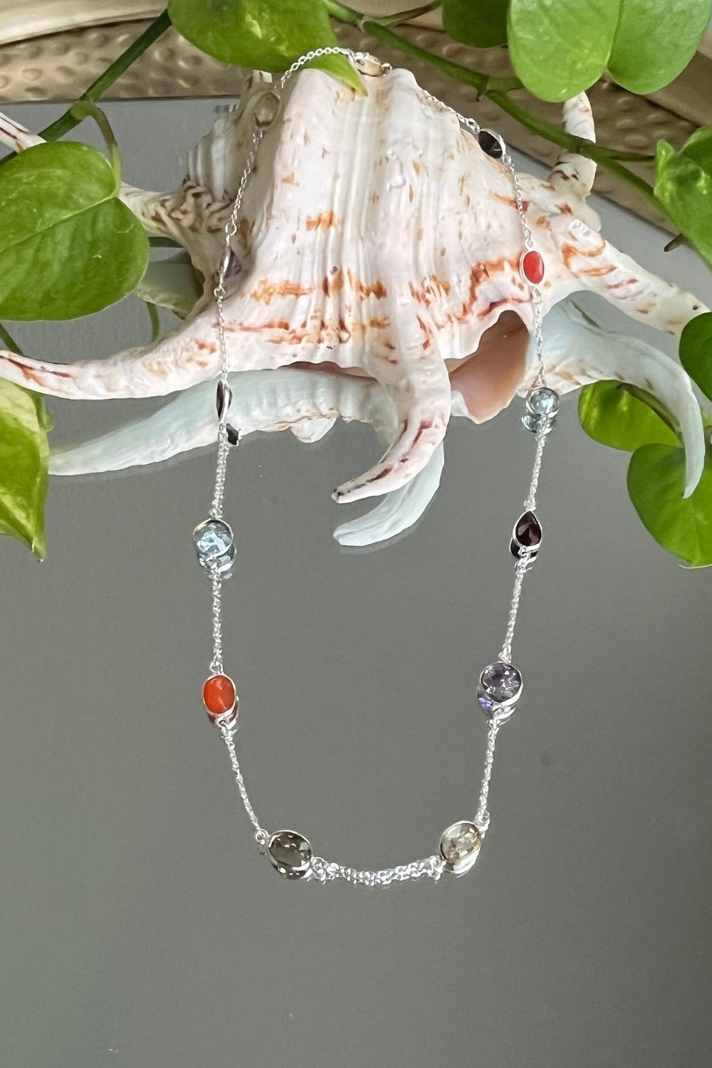 Sivalya Celestial Multi Gemstone Necklace