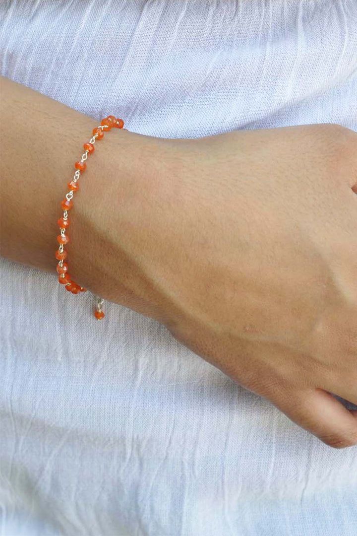 Sivalya Eternal Links Carnelian Bracelet