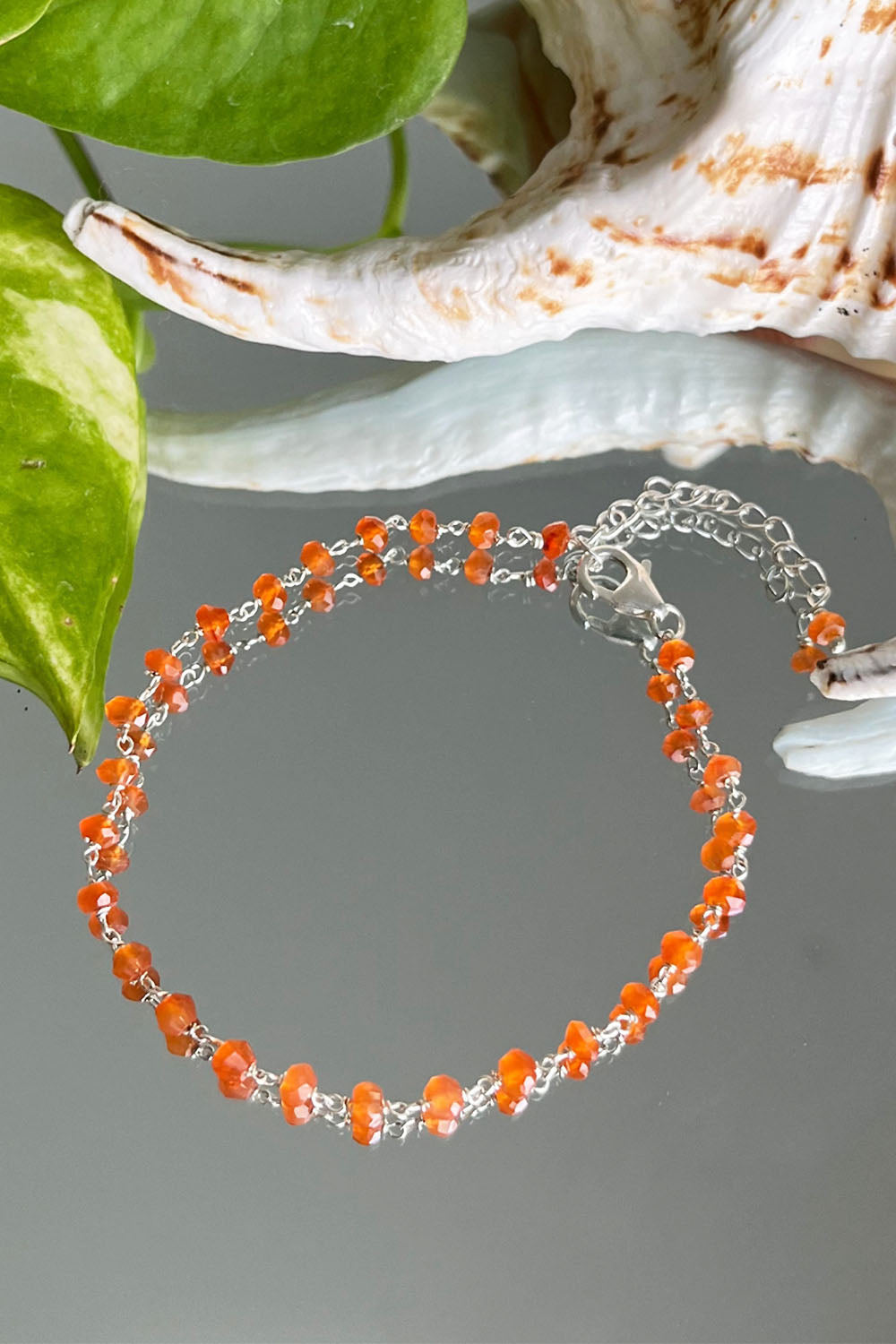 Sivalya Eternal Links Carnelian Bracelet