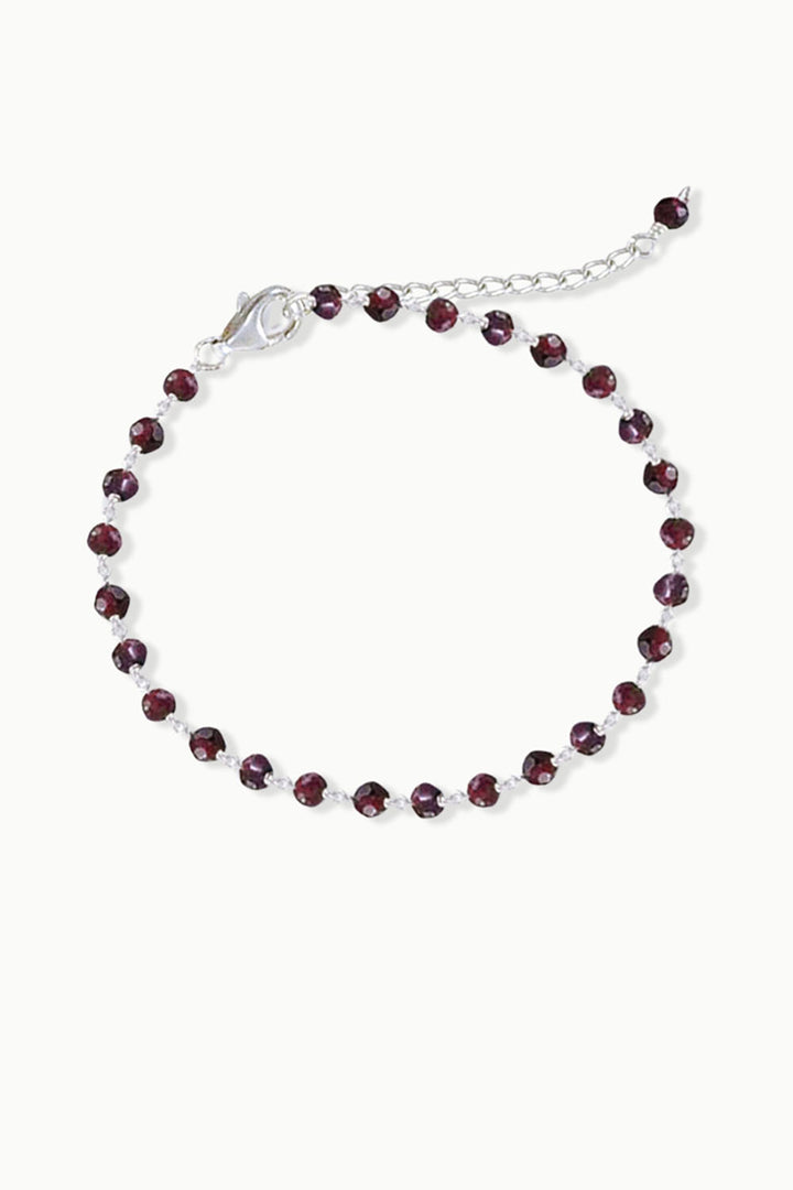 Sivalya Eternal Links Garnet Bracelet