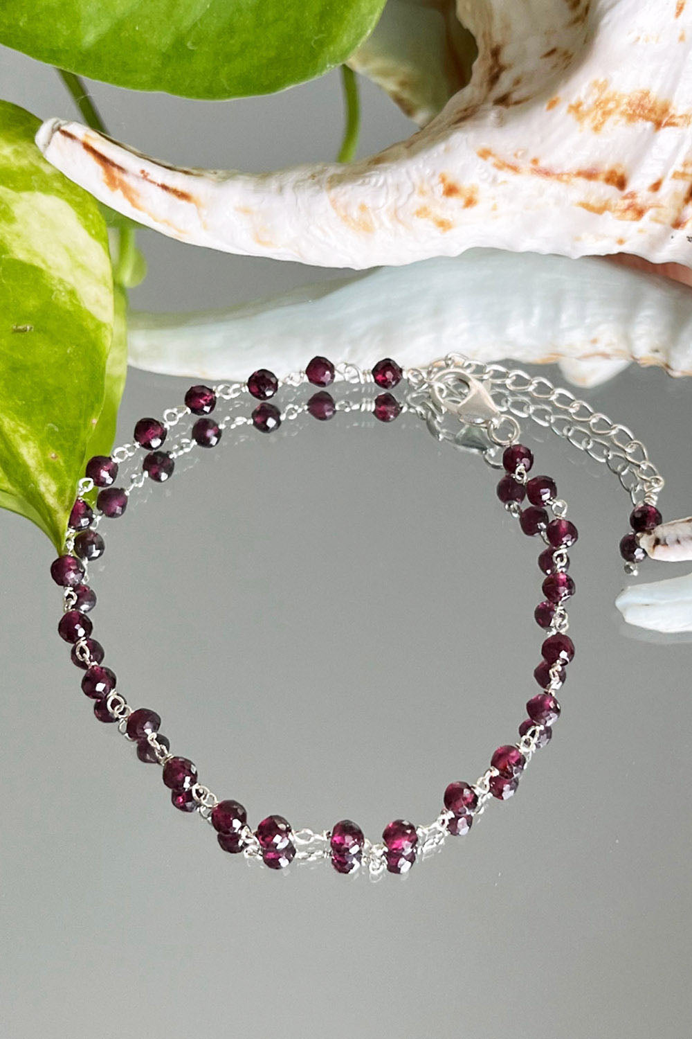 Sivalya Eternal Links Garnet Bracelet