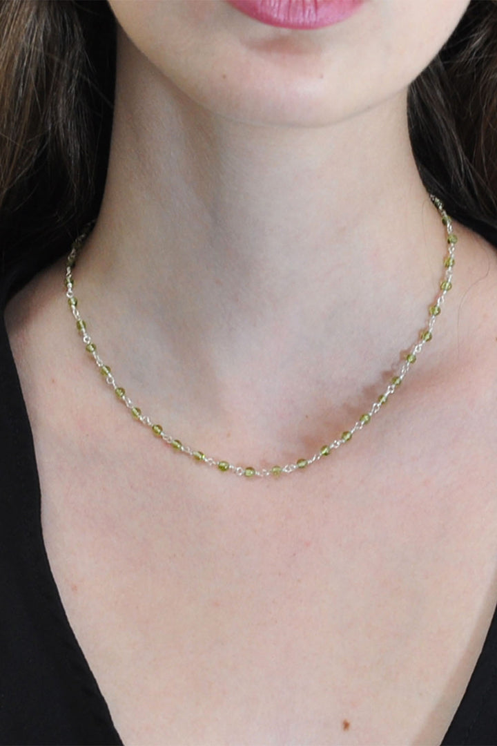 Sivalya Eternal Links Peridot Necklace